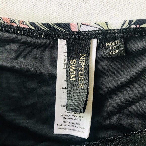 Nip Tuck Fern Gully Tummy Control Floral One-piece‎ Swimsuit Women's US 8 - Picture 5 of 9